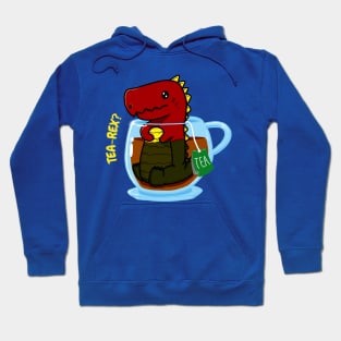 TEA-REX? - Funny Casual Design Hoodie